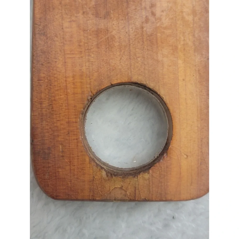 Vintage Mount Vernon VA Wood Compass Magnifying Glass Souvenir Japan